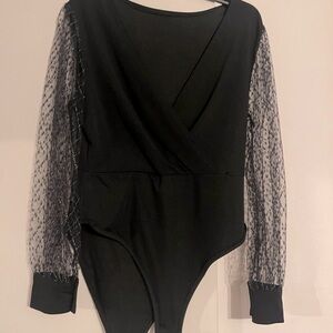 Black bodysuit